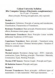 Sensors And Tansducers