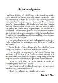 Critical Musings
